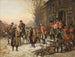 George Washington 1732-1799 in front of Nassau Hall - Edward Percy Moran — artwork view