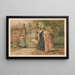 City and Countryside - Edward Percy Moran — framed artwork on a wall