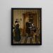 Première lettre d'amour - Edward Quitton — framed artwork on a wall