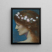 Night Painting - Edward Robert Hughes — framed artwork on a wall