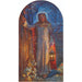 Reproduction of the painting La lumière du monde - Edward Robert Hughes