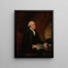 George Washington - Edward Savage — framed artwork on a wall