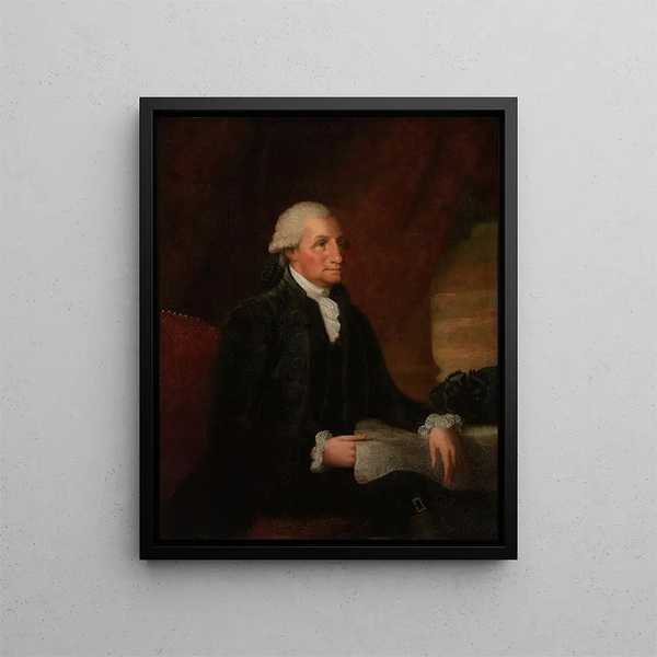 George Washington - Edward Savage — framed artwork on a wall
