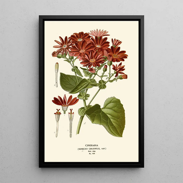 the Edward Step funerary painting — framed artwork on a wall