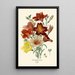Salpiglossis Sinuata - Edward Step — framed artwork on a wall