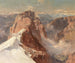 View of Crozzon di Brenta from Cima Tosa with the Pilastro dei Francesi - Edward Theodore Compton — artwork view