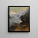 the Morteratsch Glacier - Edward Theodore Compton — framed artwork on a wall