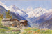 the Alps of Barneuza, Valais - Edward Theodore Compton — artwork view