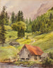 Engelberg Switzerland Painting - Edward Theodore Compton — artwork view