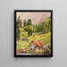 Engelberg Switzerland Painting - Edward Theodore Compton — framed artwork on a wall