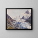 Glacier des Bois, Chamonix - Edward Theodore Compton — framed artwork on a wall