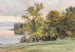 Landscape at Lake Starnberg - Edward Theodore Compton — artwork view