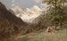 Landscape Painting in the Caucasus - Edward Theodore Compton — artwork view