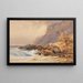 Marina Piccola Capri Painting - Edward Theodore Compton — framed artwork on a wall