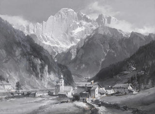 Mont Civetta - Edward Theodore Compton — artwork view