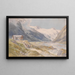 Pasterze - Edward Theodore Compton — framed artwork on a wall