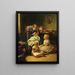 An Afternoon with Grandma - Edward Thompson Davis — framed artwork on a wall