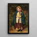 L'Alphabet - Edward Thompson Davis — framed artwork on a wall