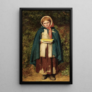 L'Alphabet - Edward Thompson Davis — framed artwork on a wall