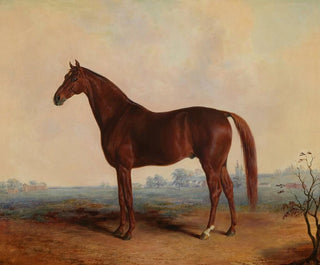 Henri in a landscape - Edward Troye — artwork view