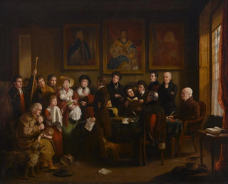 A legal dispute - Edward Villiers Rippingille — artwork view