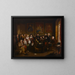A legal dispute - Edward Villiers Rippingille — framed artwork on a wall