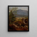 Moat Mountain North Conway Meadows New Hampshire - Edward W. Nichols — framed artwork on a wall