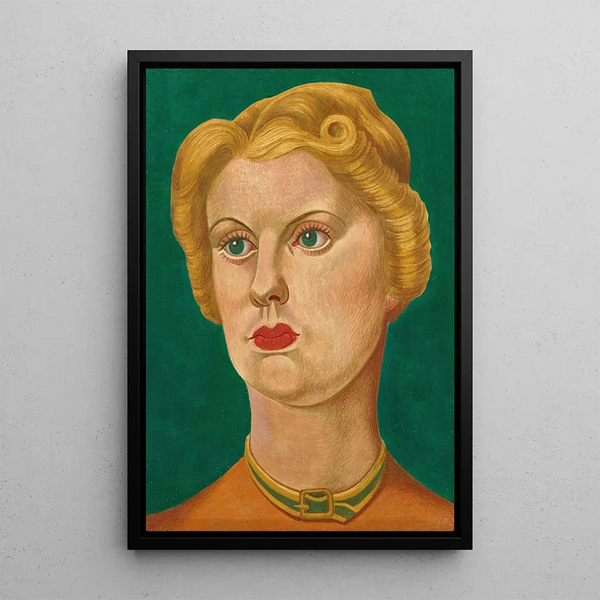 Penelope Mme KP Herron - Edward Wadsworth — framed artwork on a wall