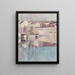 Reflections by the lake edge - Edward Wilbur Dean Hamilton — framed artwork on a wall