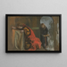 Hamlet Now I Could Do It Act III Scene 3 Hamlet - Edwin Austin Abbey — framed artwork on a wall