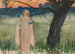 Ophelia near the stream Act IV Scene VII Hamlet - Edwin Austin Abbey — artwork view
