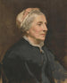 Portrait of an elderly woman - Edwin Austin Abbey — artwork view