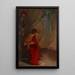 Dans la tente de Brutus, entre le fantôme de César, Jules César, Acte IV, Scène III - Edwin Austin Abbey