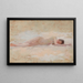 Nude Sleeping - Edwin Bale — framed artwork on a wall