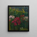Flowers - Edwin Burrage Child — framed artwork on a wall