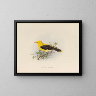 Golden Creole Painting - Edwin Carton Booth — framed artwork on a wall