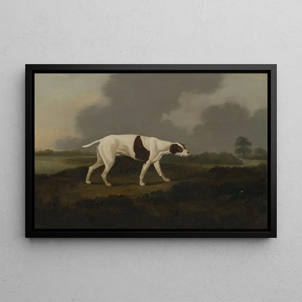 On the track - Edwin Cooper — framed artwork on a wall
