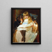 the favorite story of a Gordon setter and a Jack Russell - Edwin Douglas — framed artwork on a wall