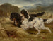 The First of September, an English tricolor and a Gordon setter with a partridge - Edwin Douglas — artwork view