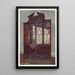 Reproduction of the painting Chippendale carved library painting - Edwin Foley
