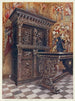 Chêne sculpted cabinet painting - Edwin Foley — artwork view