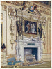 Cheminée dans la salle double cube de Wilton House - Edwin Foley — artwork view
