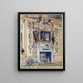 Cheminée dans la salle double cube de Wilton House - Edwin Foley — framed artwork on a wall