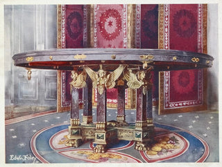 Circular marble painting with gilded bronze mounts - Edwin Foley — artwork view