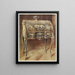 Escritoire à toilette - Edwin Foley — framed artwork on a wall