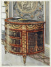 Satin wood inlay dresser painting - Edwin Foley — artwork view