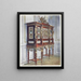 Queen Marie-Antoinette's jewelry cabinet painting in gilded mahogany inlaid with sculptures and painted plaques - Edwin Foley — framed artwork on a wall