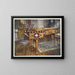 Decorative furniture painting from the late 18th century - Edwin Foley — framed artwork on a wall