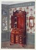Mahogany façade cabinet with mahogany furniture top, mahogany and gilt constitution mirror - Edwin Foley — artwork view