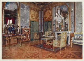 Music Room Painting of Queen Marie-Antoinette, Fontainebleau Palace, France - Edwin Foley — artwork view